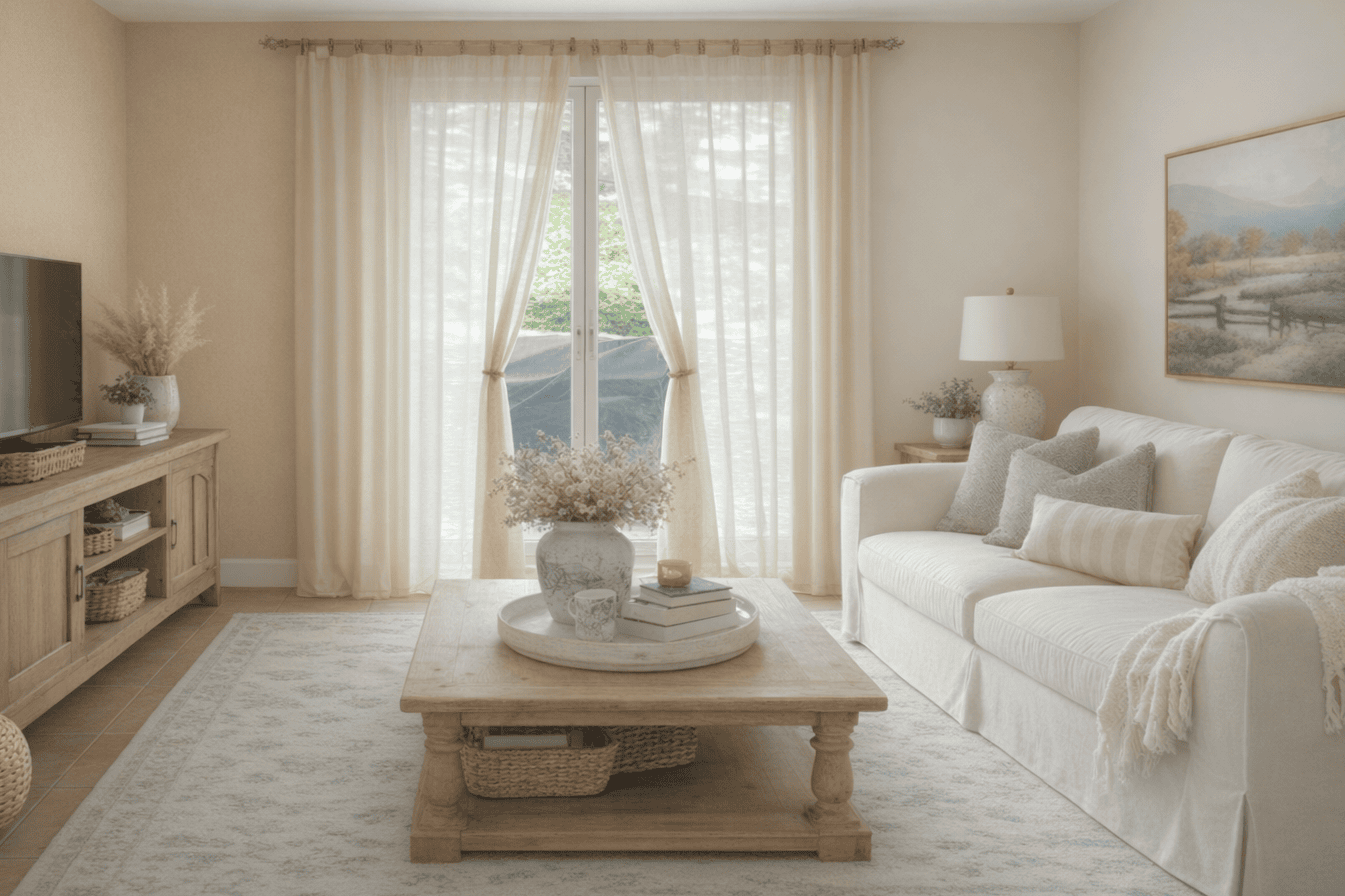 Réalisation d'un salon par Maison BoAime à Vichy