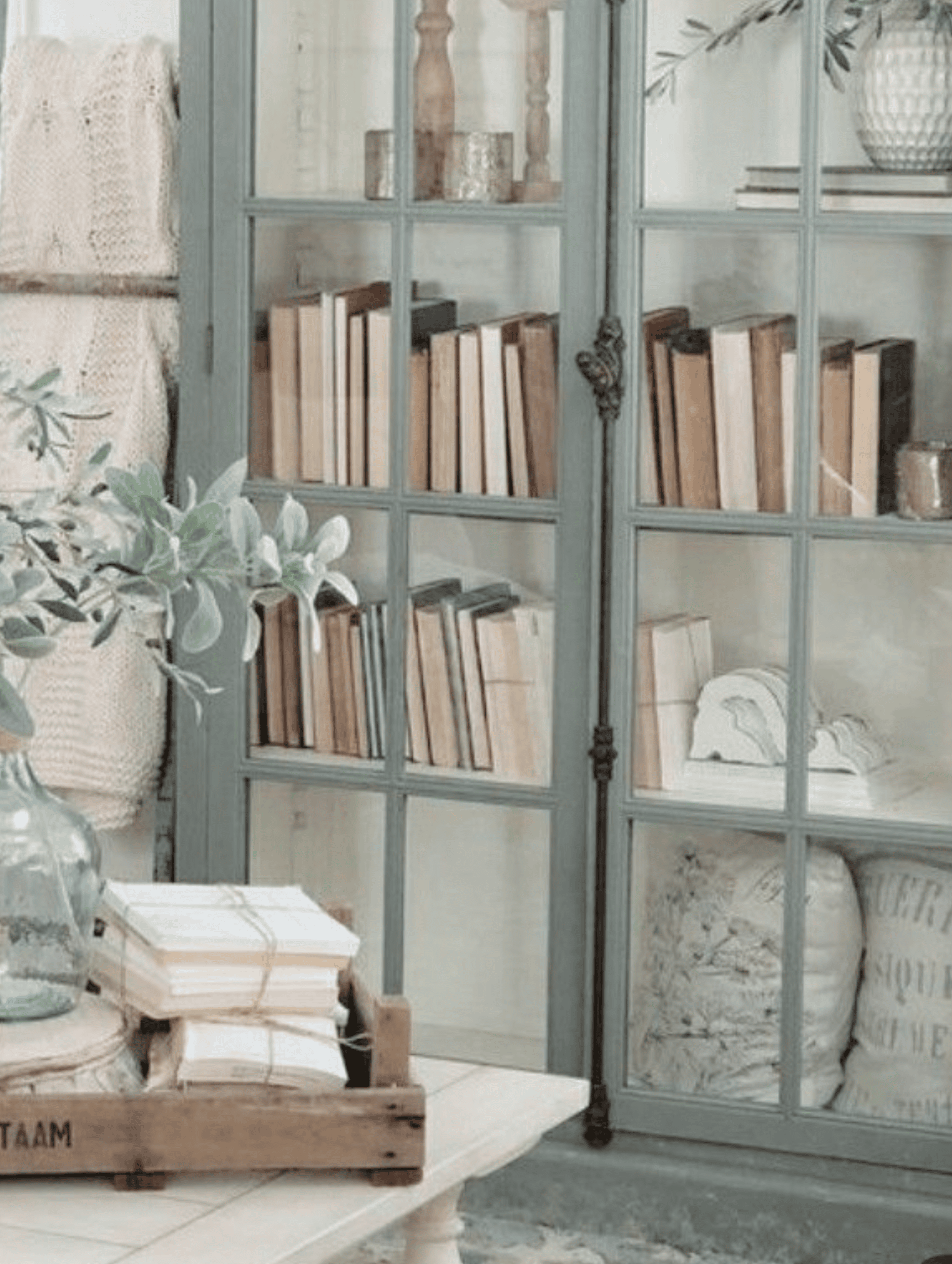 Pièce de vie - Conception décorative chic et intemporelle