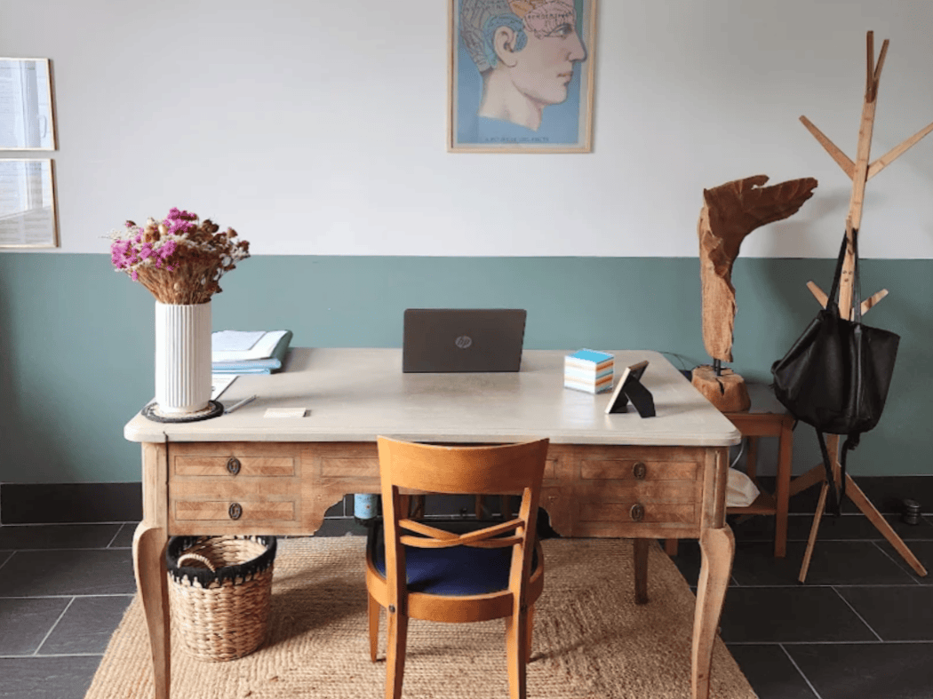 Réalisation de coaching et conseils en décoration de cabinet de sophrologie à distance