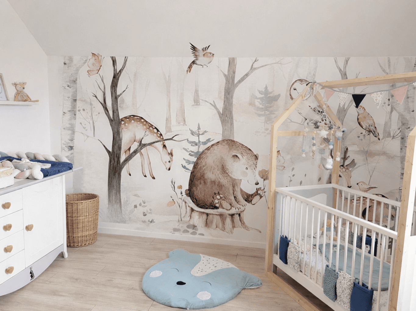 Réalisation d'une chambre bébé par Maison BoAime