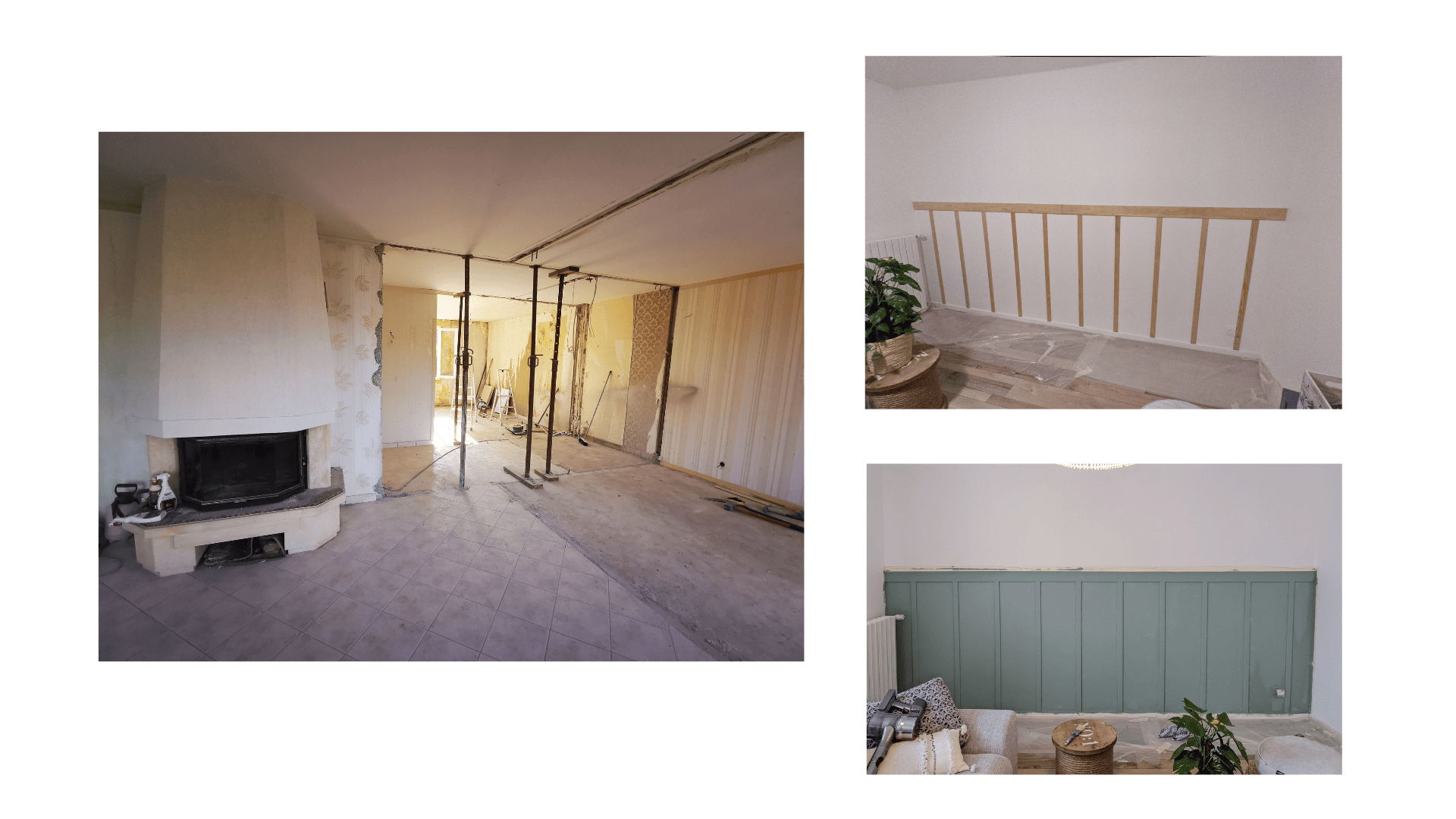 Exemple des travaux en cours